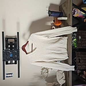 Cream sweater
